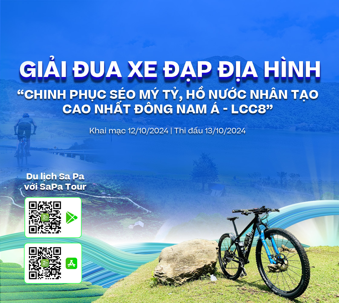 Mountain bike race "Conquering Seo My Ty, the highest artificial lake in Southeast Asia - LCC8"