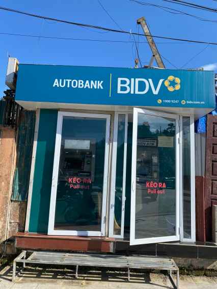 Cây ATM ngân hàng BIDV