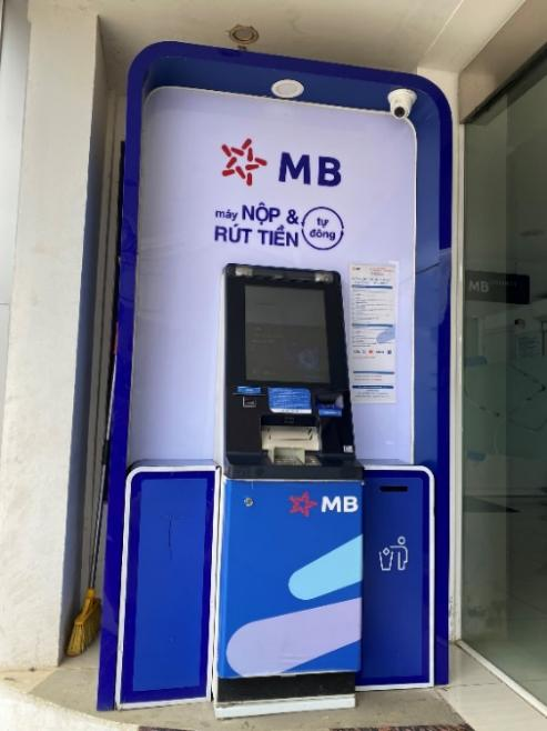 Cây ATM quân đội MB Bank