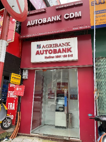 ATM of Vietnam Bank for Agriculture and Rural Development (Agribank)